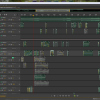 screenshot of audition with sound design for short animation it
